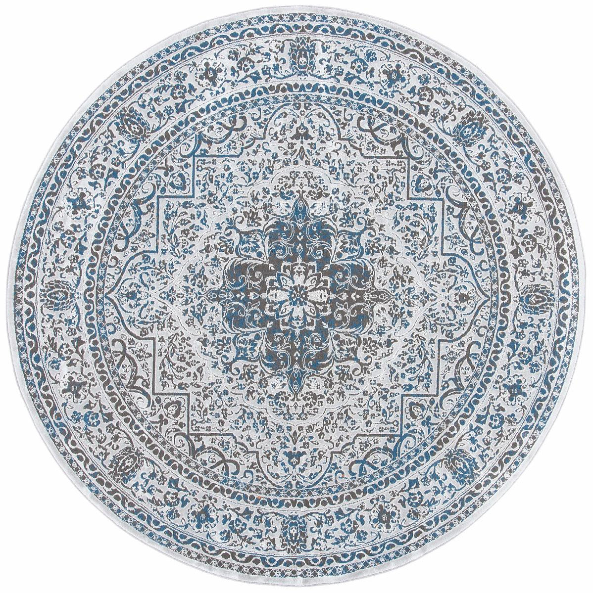 Safavieh Alhambra 628 628 Rug, ALH628 - Light Grey / Navy