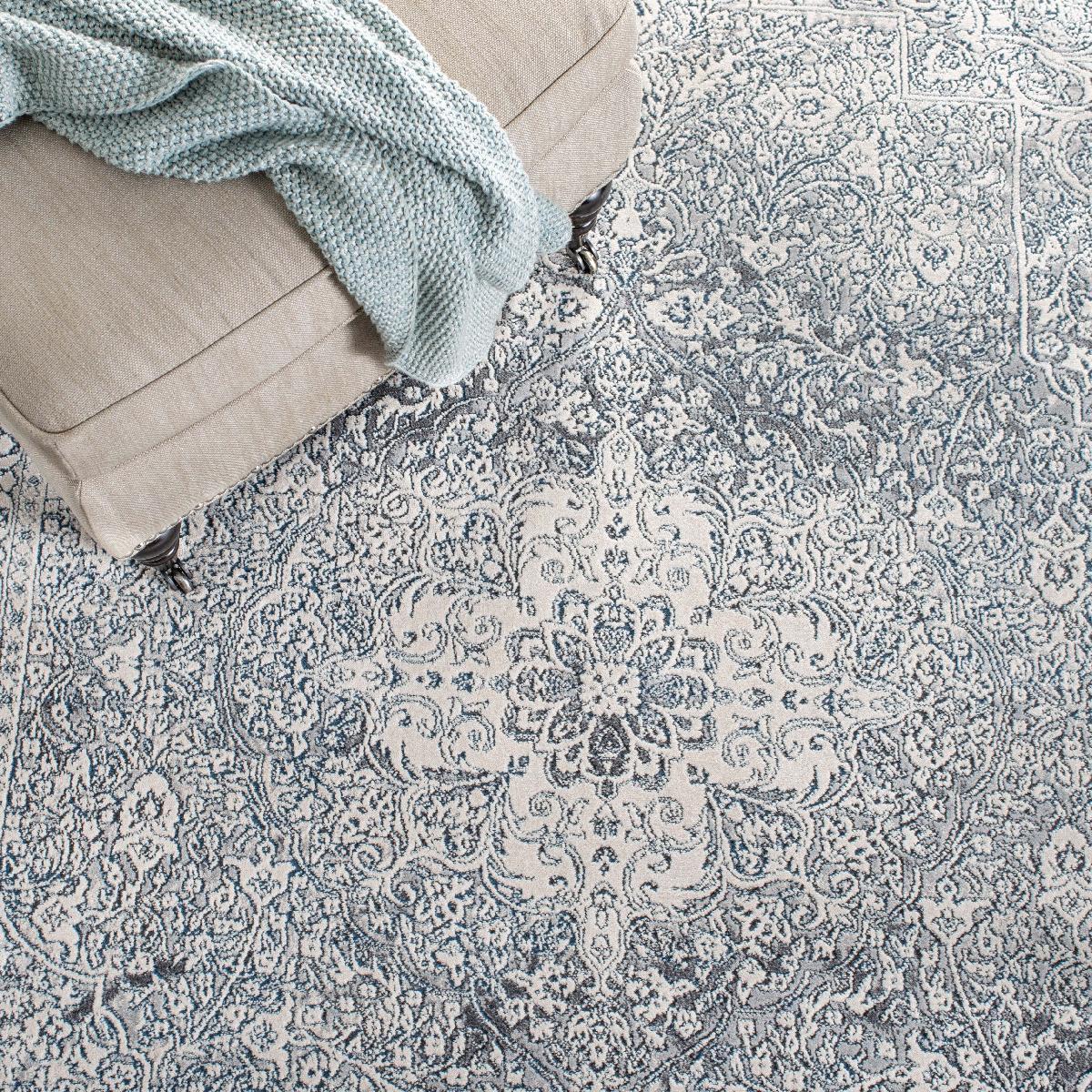 Safavieh Alhambra 628 628 Rug, ALH628 - Cream / Blue