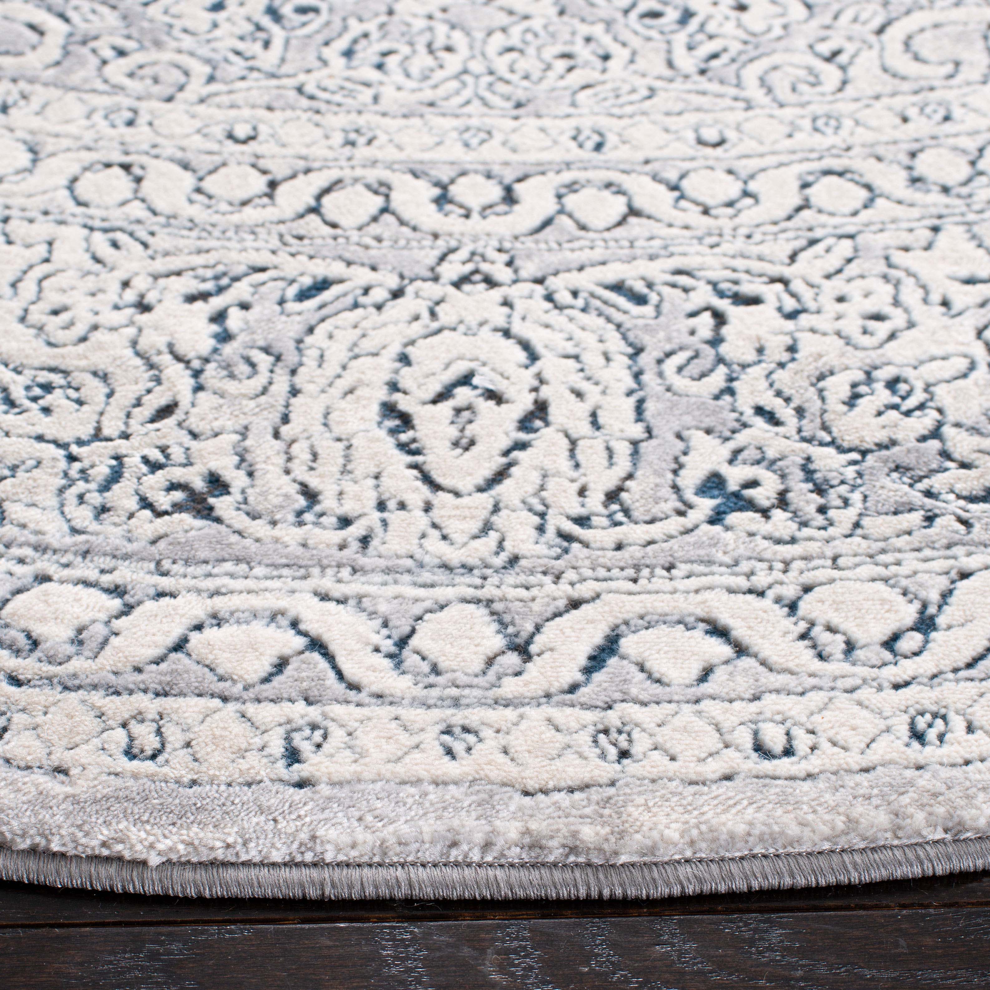 Safavieh Alhambra 628 628 Rug, ALH628 - Cream / Blue