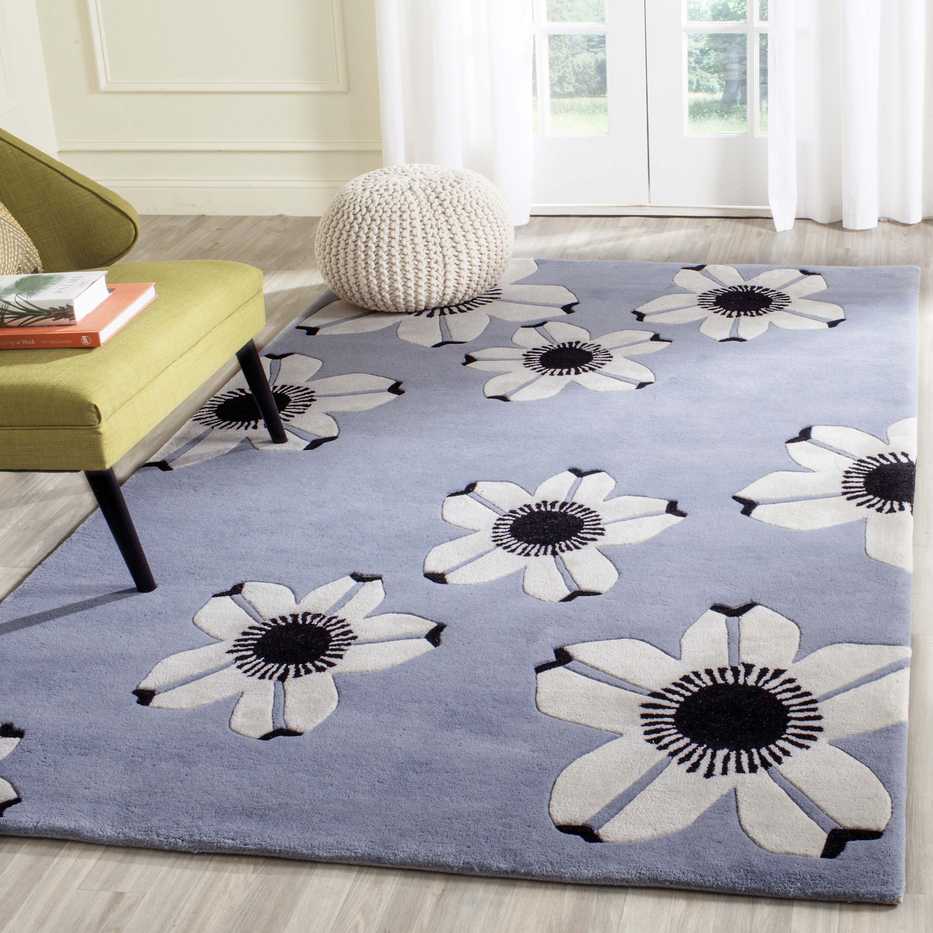 Safavieh Daisy 123 Rug, ALR123 - Blue