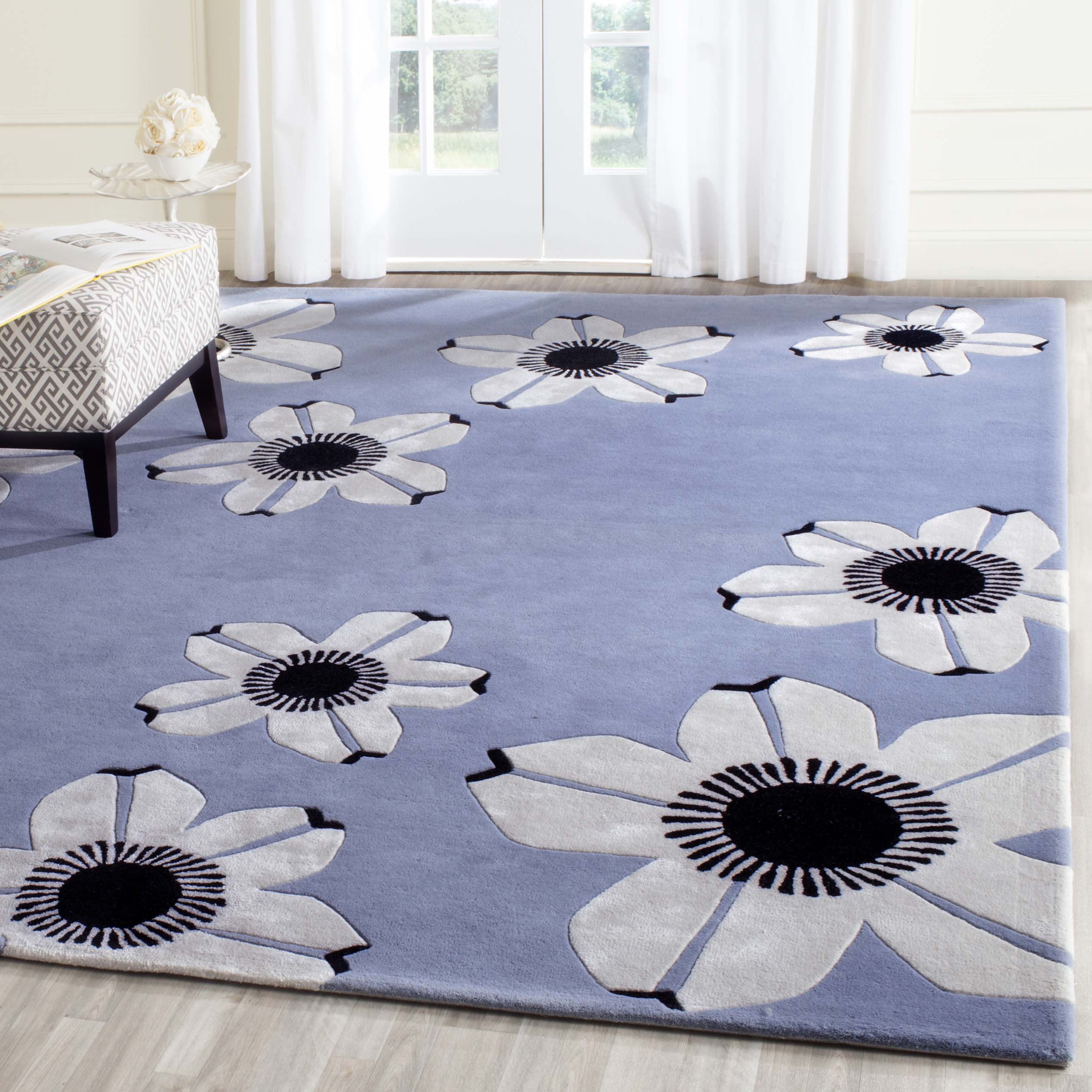 Safavieh Daisy 123 Rug, ALR123 - Blue