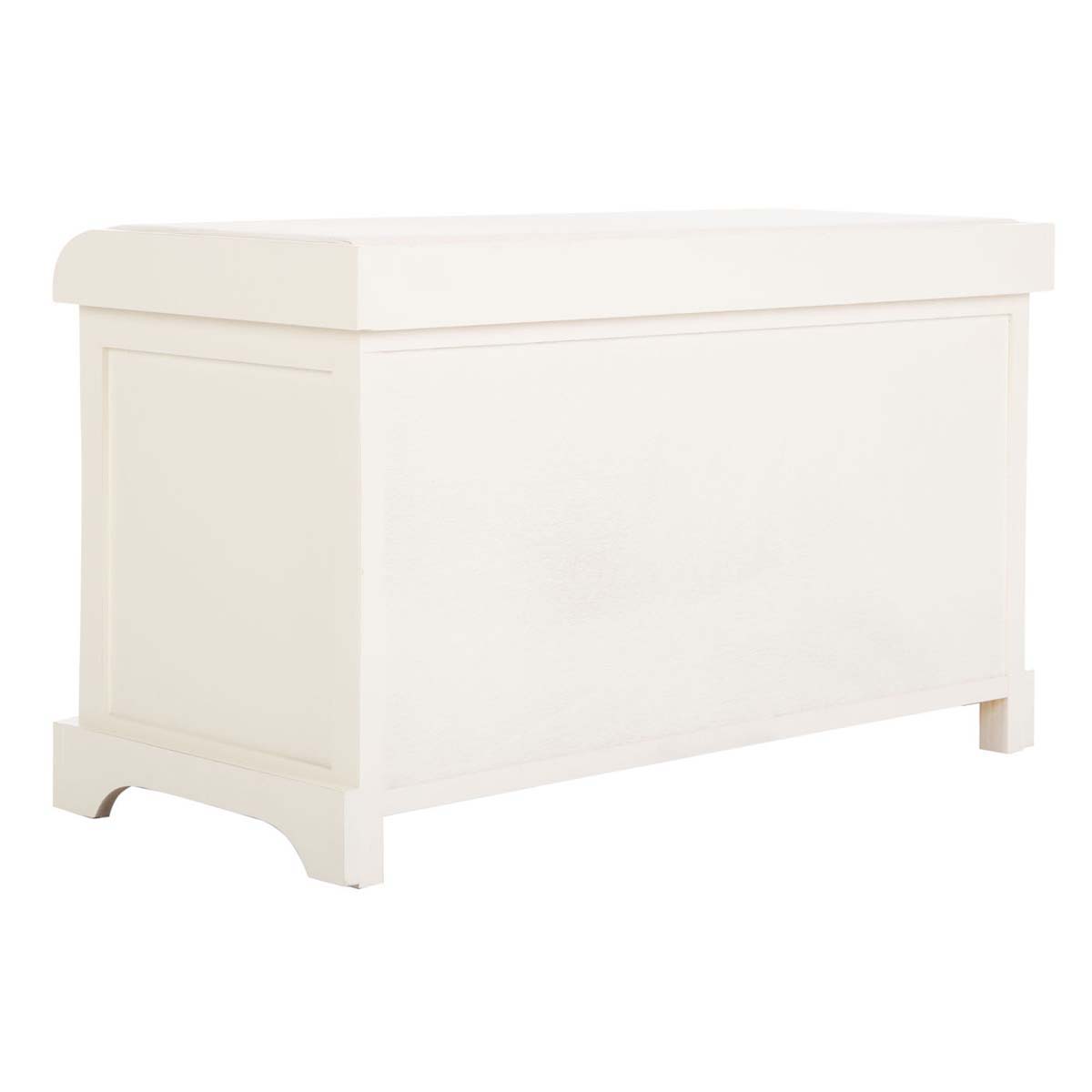 Safavieh Freddy Wicker Storage Bench , AMH5736 - Distressed White