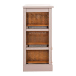 Safavieh Jackson 4 Drawer Storage Unit , AMH6504 - Quartz Grey/Cane Drawers