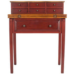 Safavieh Abigail 7 Drawer Fold Down Desk , AMH6520 - Cherry/Honey Oak