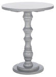 Safavieh Greta Round Top Accent Table , AMH6603 - Warm Grey