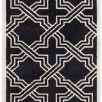 Safavieh Amherst 413 Rug, AMT413 - Anthracite / Ivory