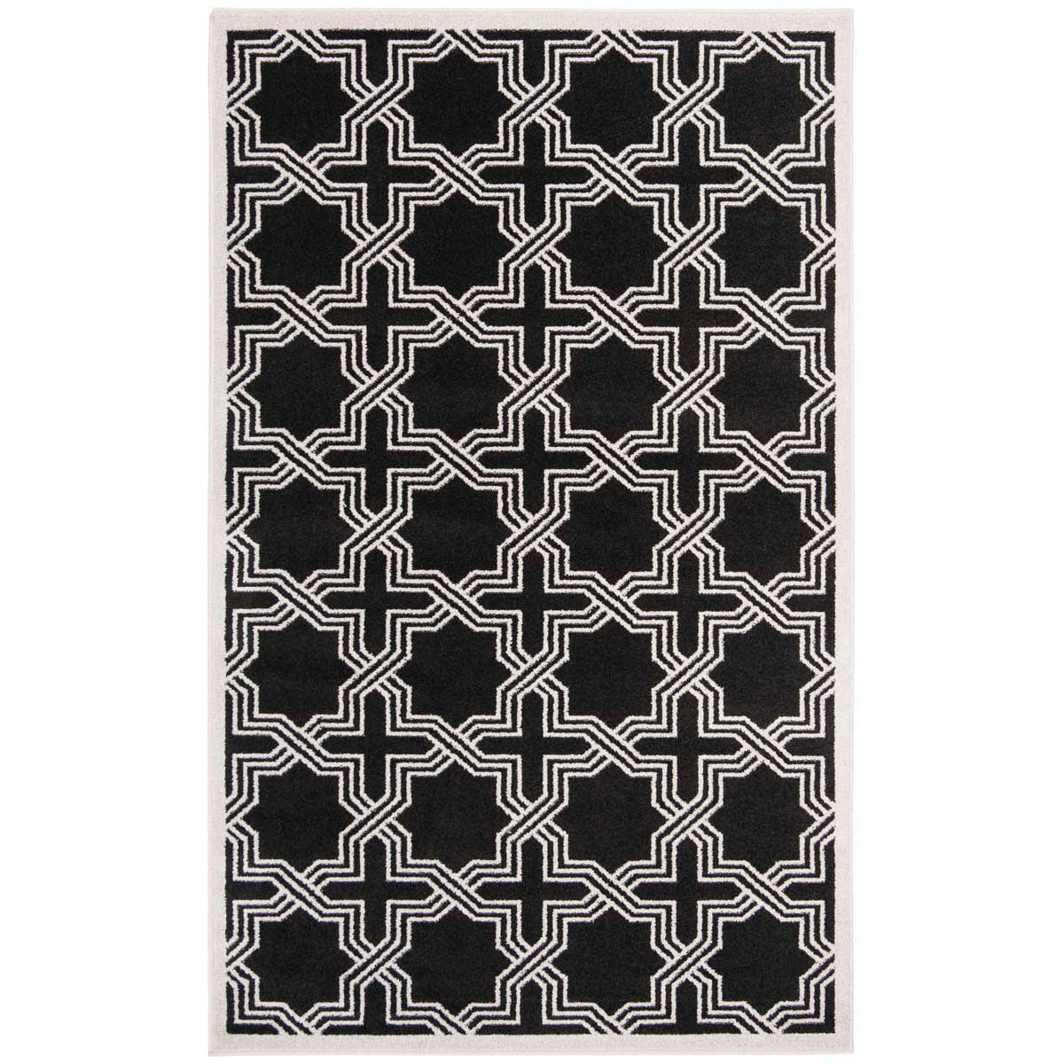 Safavieh Amherst 413 Rug, AMT413 - Anthracite / Ivory