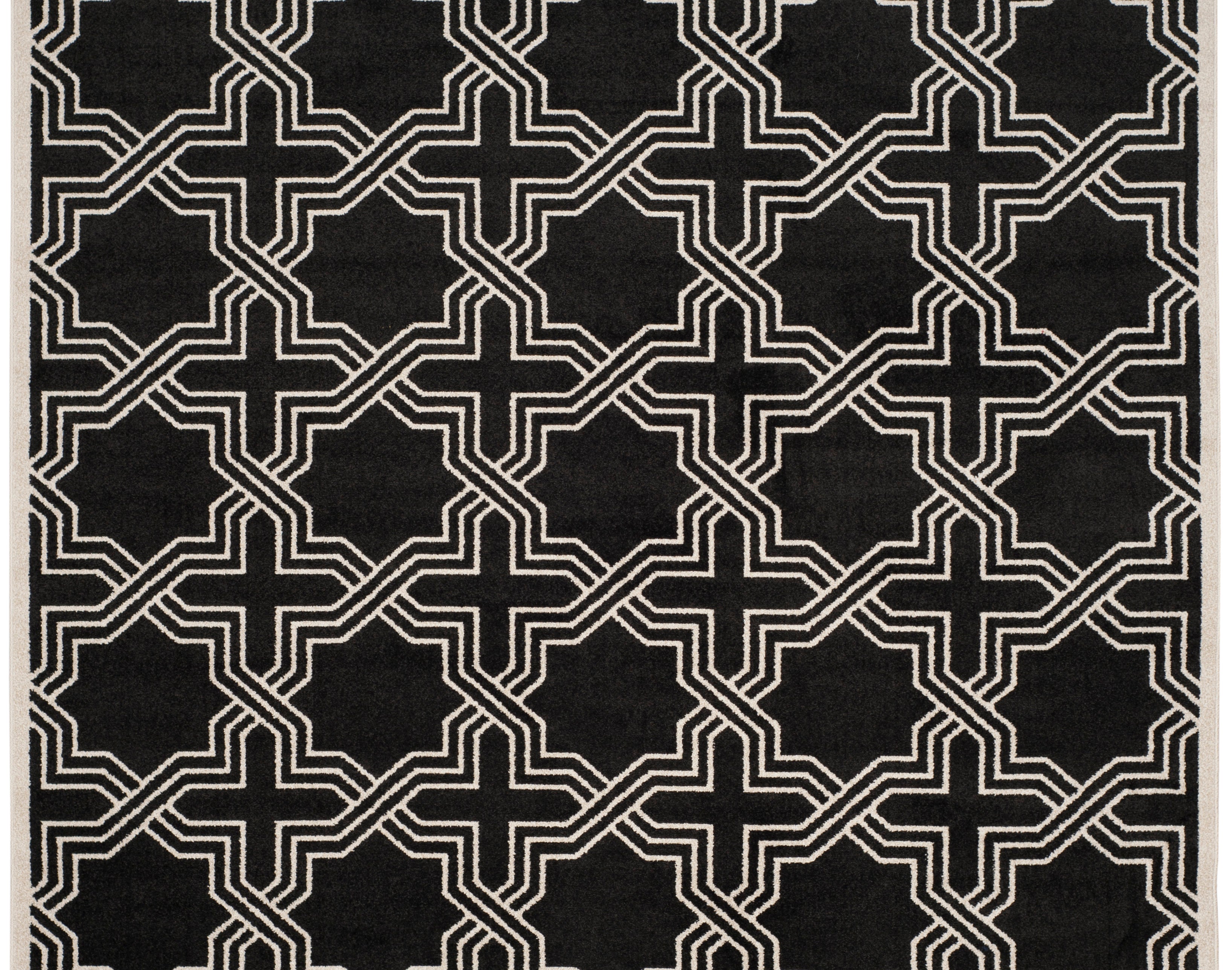 Safavieh Amherst 413 Rug, AMT413 - Anthracite / Ivory