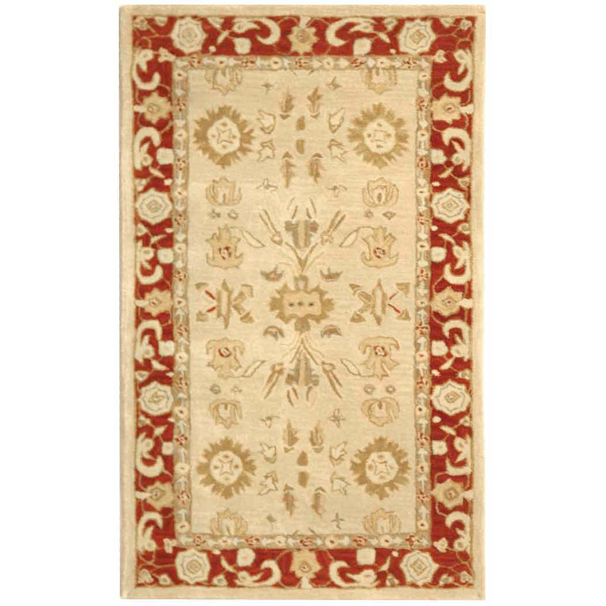 Safavieh Anatolia 51A Rug, AN551A - Ivory / Red