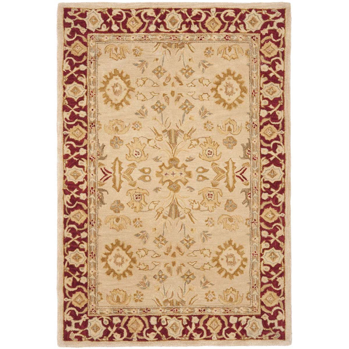 Safavieh Anatolia 51A Rug, AN551A - Ivory / Red