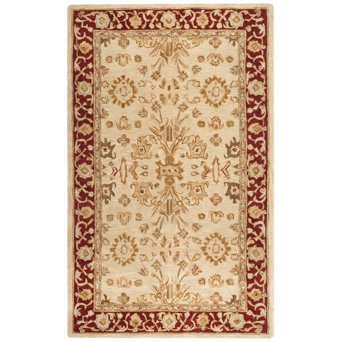 Safavieh Anatolia 51A Rug, AN551A - Ivory / Red