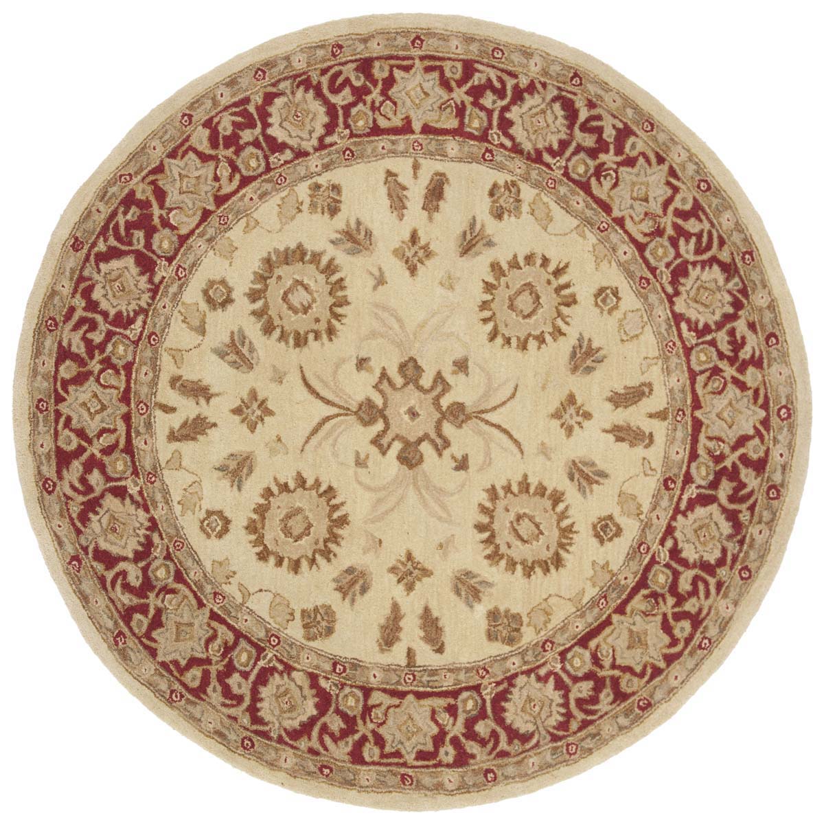 Safavieh Anatolia 51A Rug, AN551A - Ivory / Red