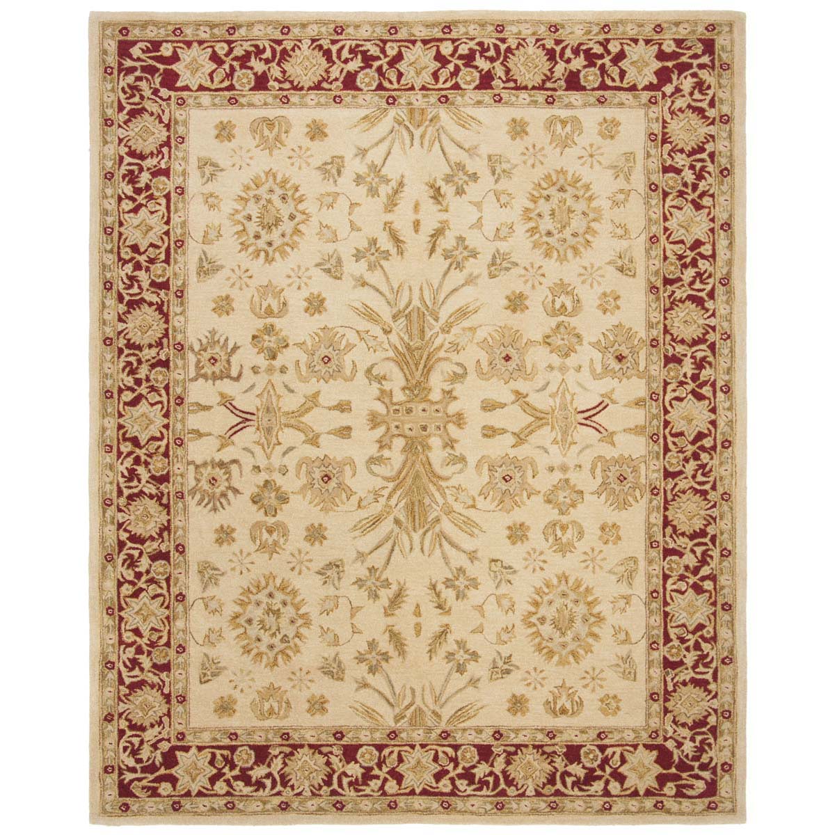 Safavieh Anatolia 51A Rug, AN551A - Ivory / Red