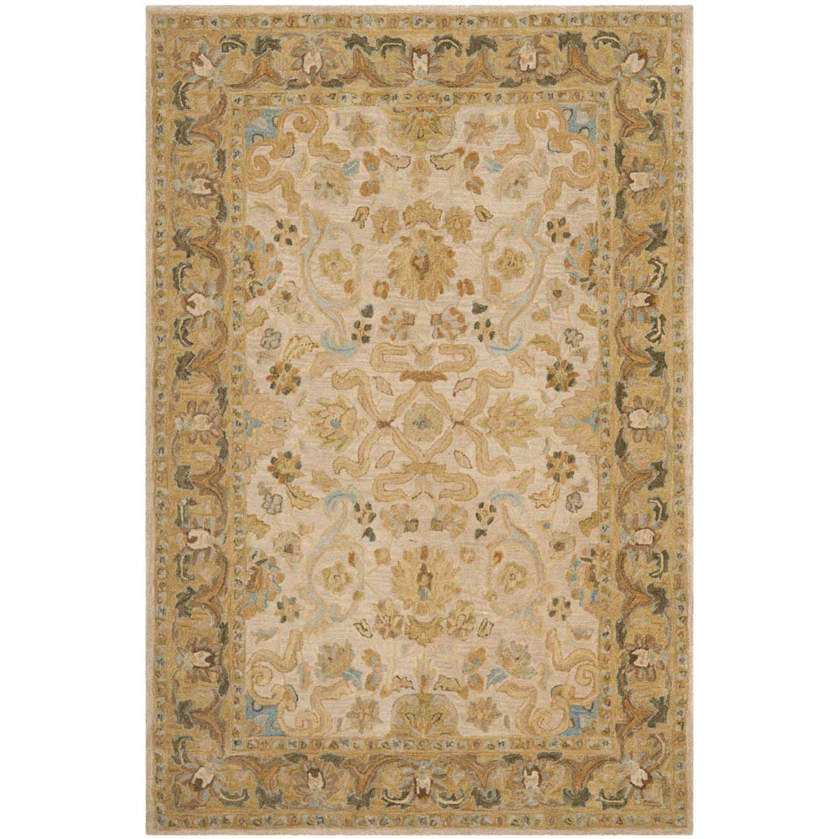 Safavieh Anatolia 76B Rug, AN576B - Ivory / Brown