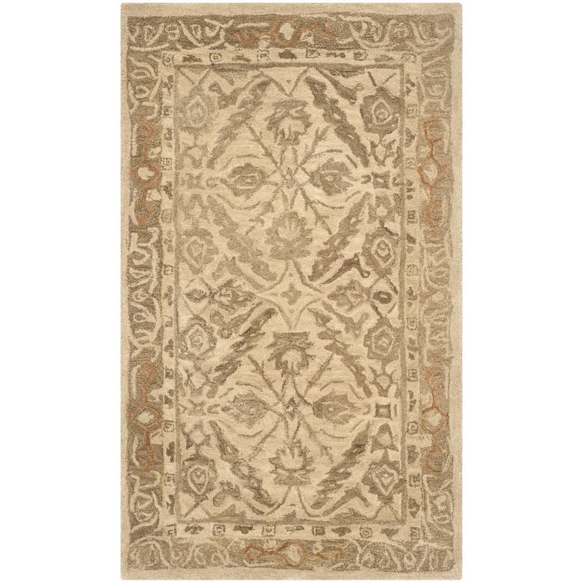 Safavieh Anatolia 83C Rug, AN583C - Ivory / Brown