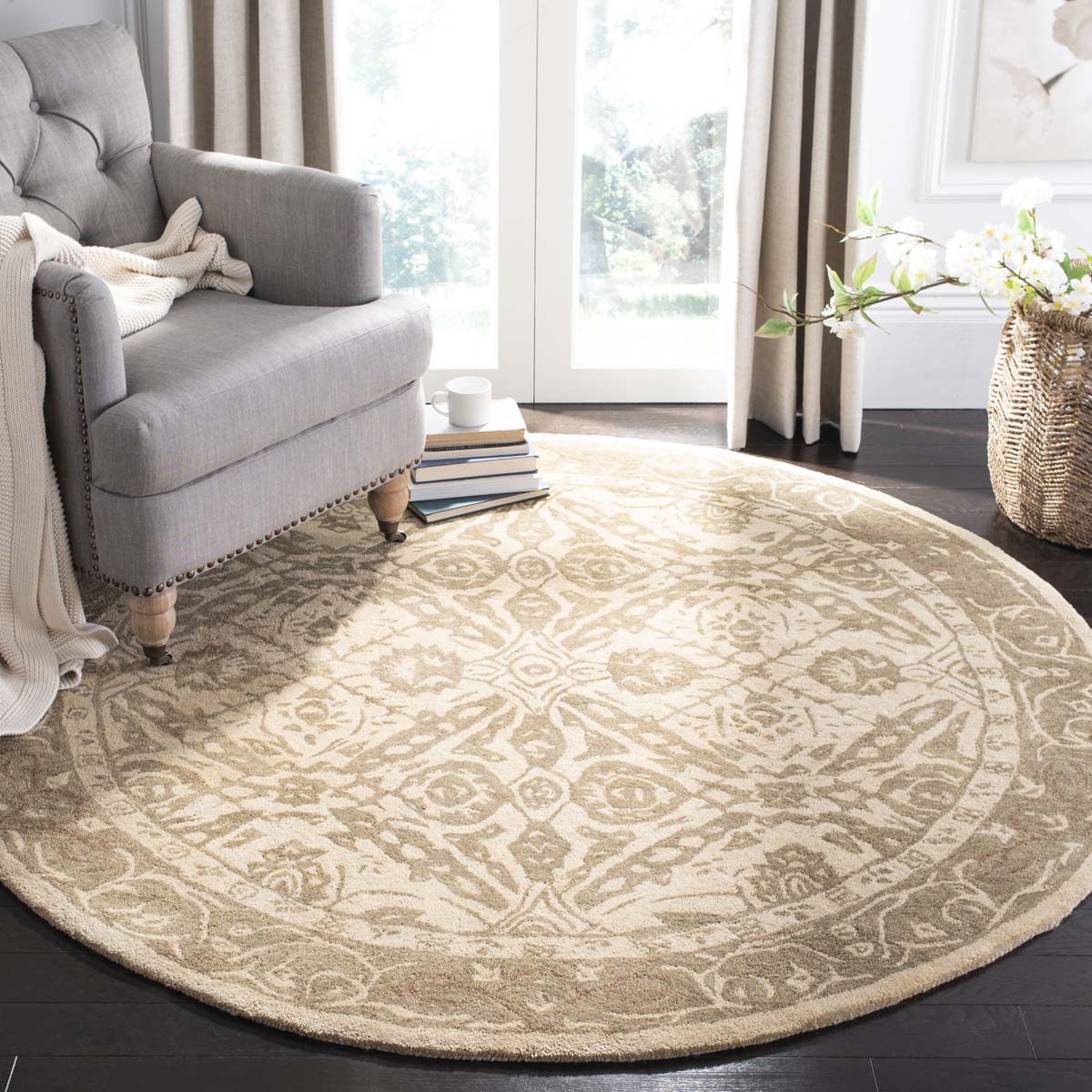 Safavieh Anatolia 83C Rug, AN583C - Ivory / Brown