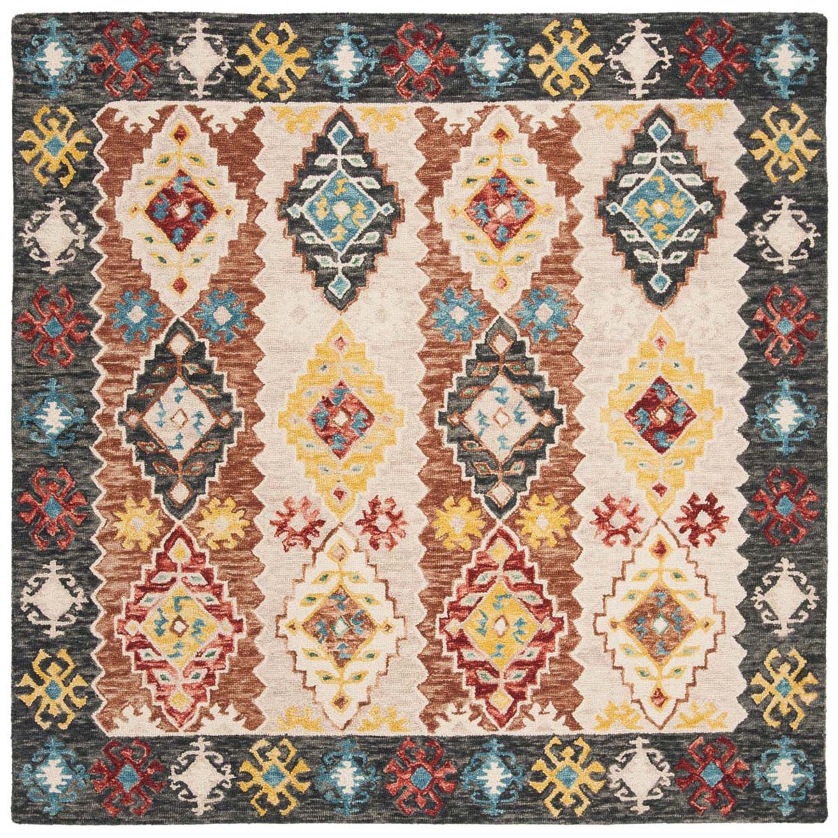 Safavieh Aspen 508 Rug, APN508 - Beige / Charcoal