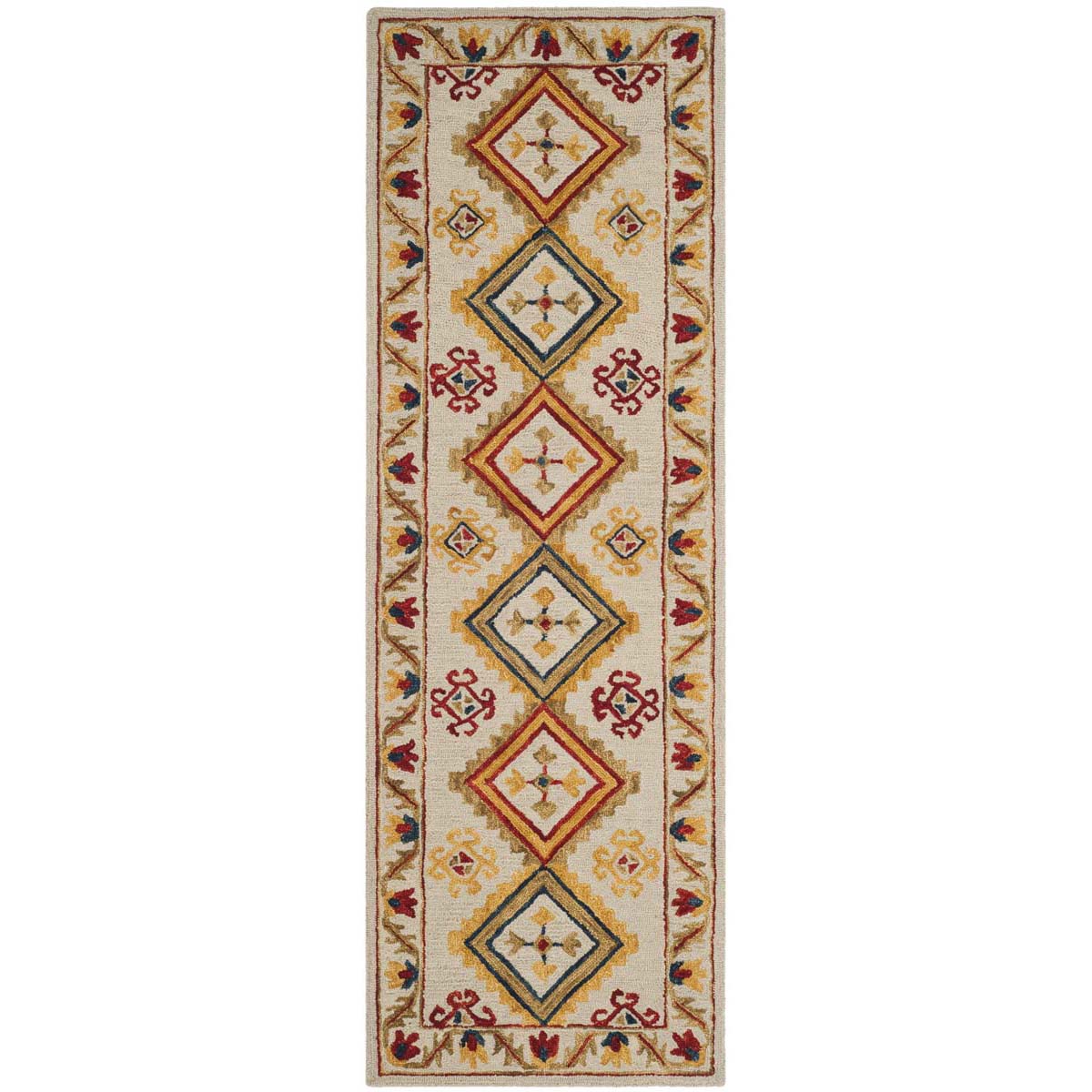 Safavieh Aspen 706 Rug, APN706 - Ivory / Multi