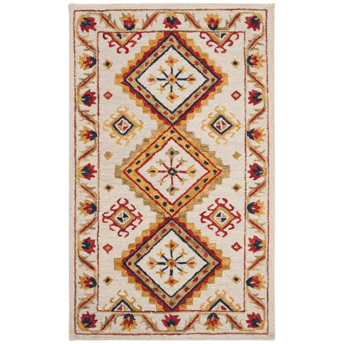 Safavieh Aspen 706 Rug, APN706 - Ivory / Multi