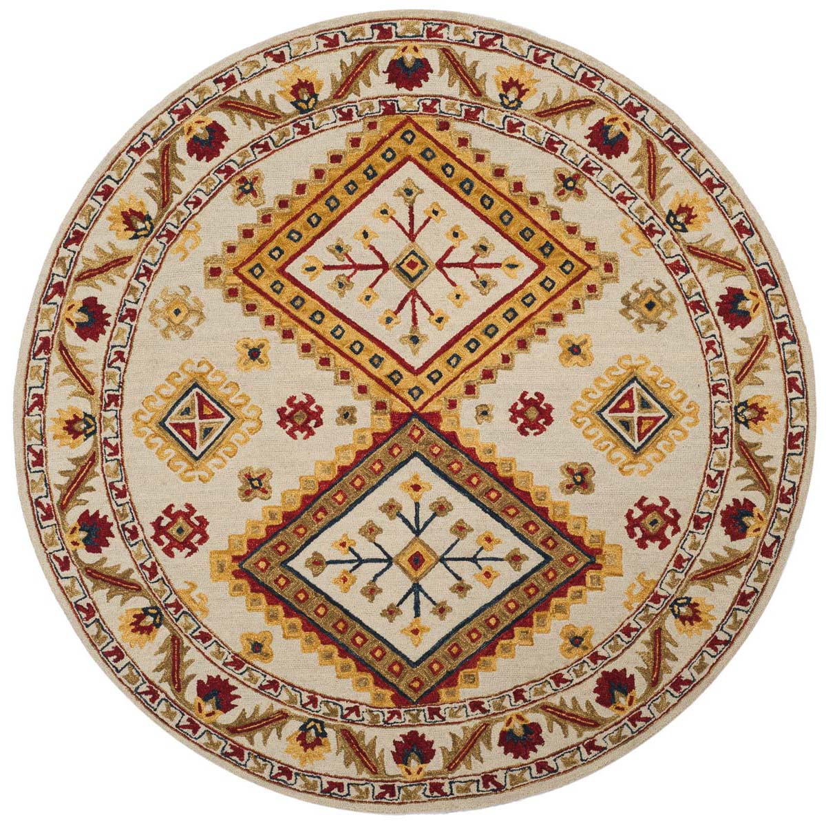 Safavieh Aspen 706 Rug, APN706 - Ivory / Multi