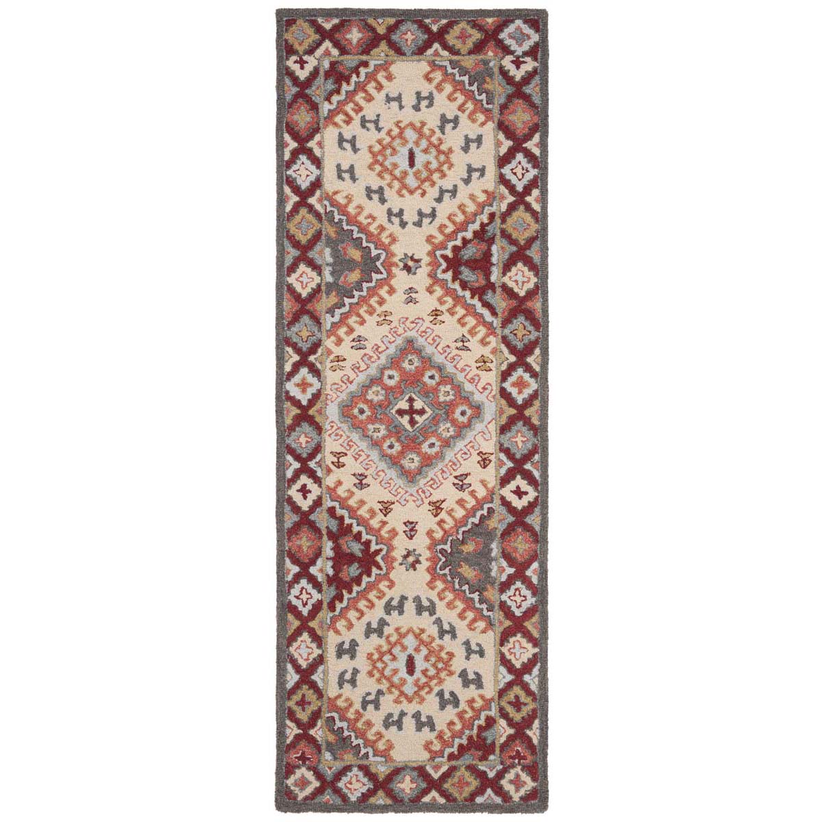 Safavieh Aspen 801 Rug, APN801 - Red / Ivory