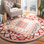 Safavieh Aspen 801 Rug, APN801 - Red / Ivory