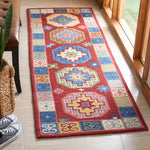 Safavieh Aspen 802 Rug, APN802 - Red / Blue