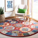 Safavieh Aspen 802 Rug, APN802 - Red / Blue