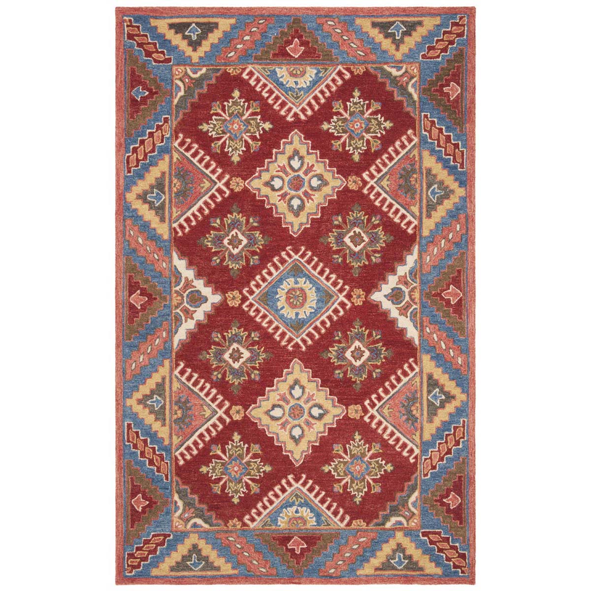 Safavieh Aspen 803 Rug, APN803 - Red / Blue