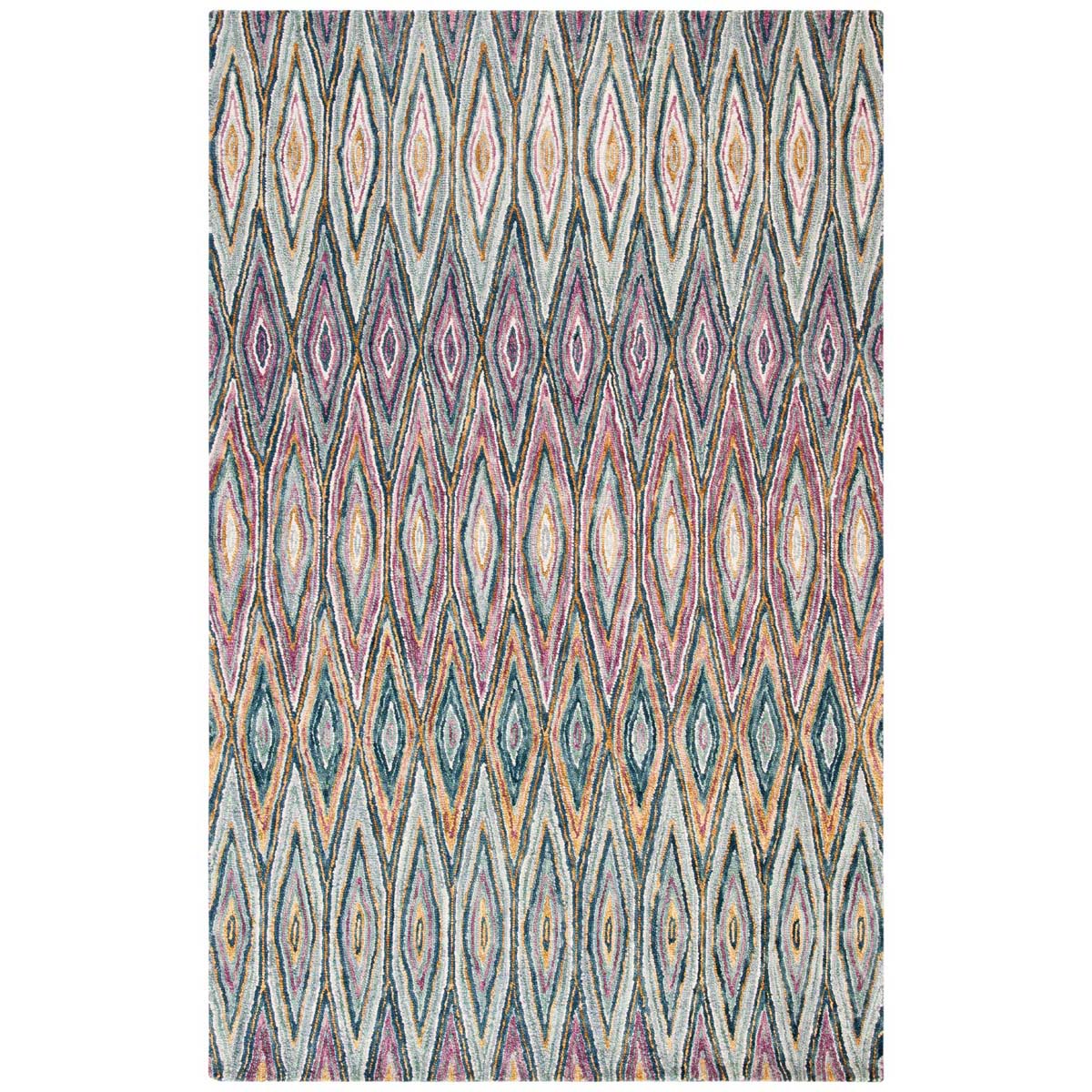 Safavieh Aspen 805 Rug, APN805 - Blue / Pink