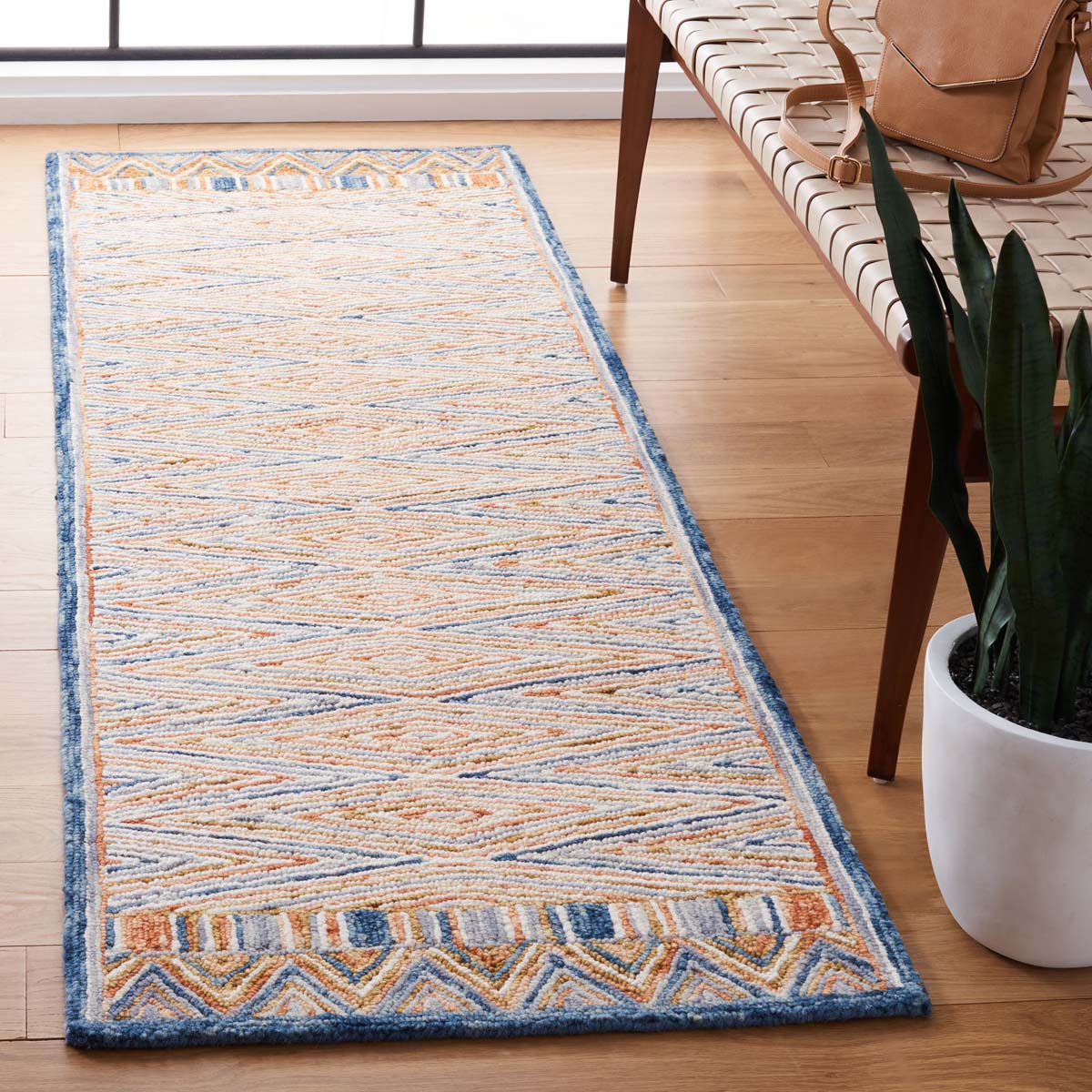 Safavieh Aspen 808 Rug, APN808 - Gold / Rust