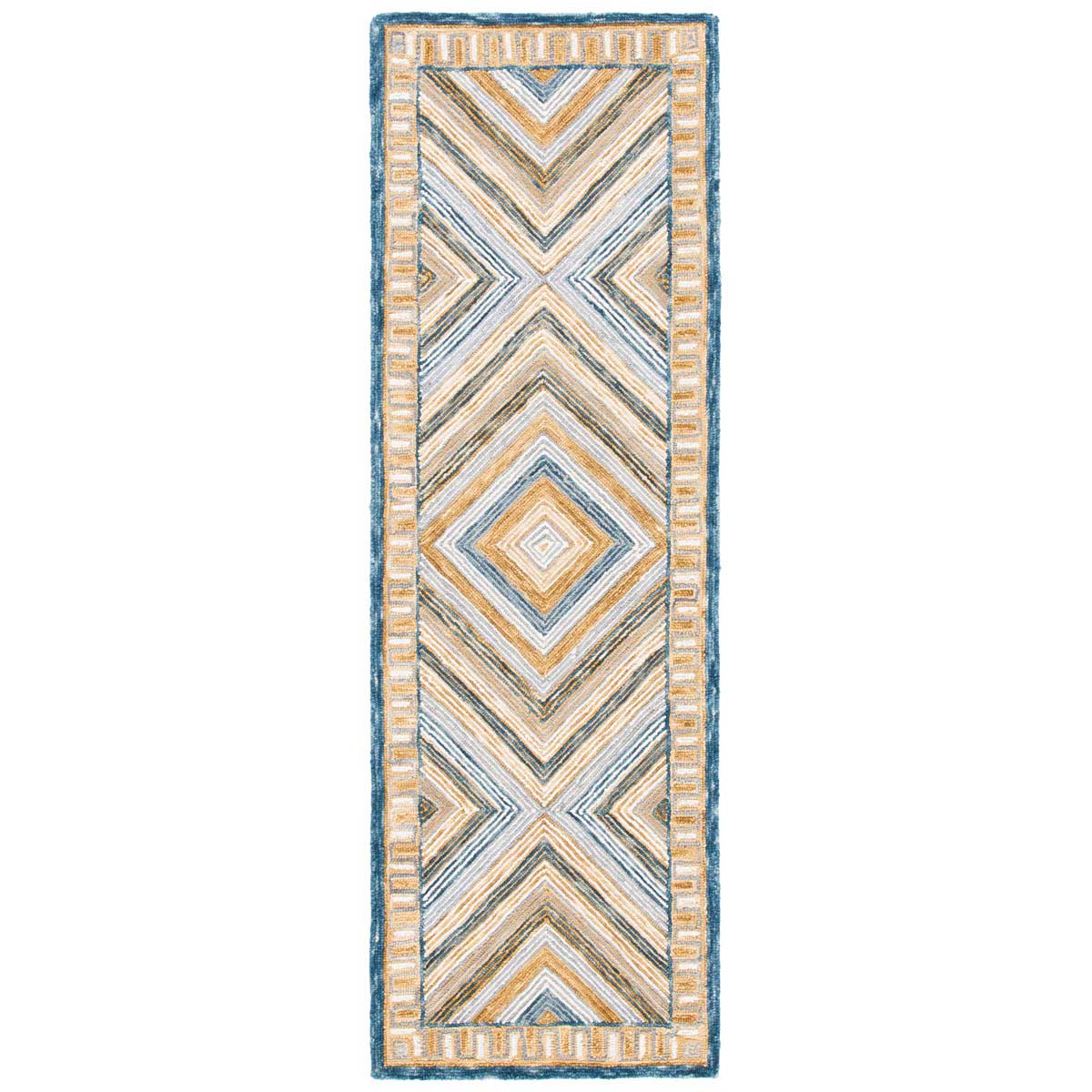 Safavieh Aspen 809 Rug, APN809 - Navy / Gold