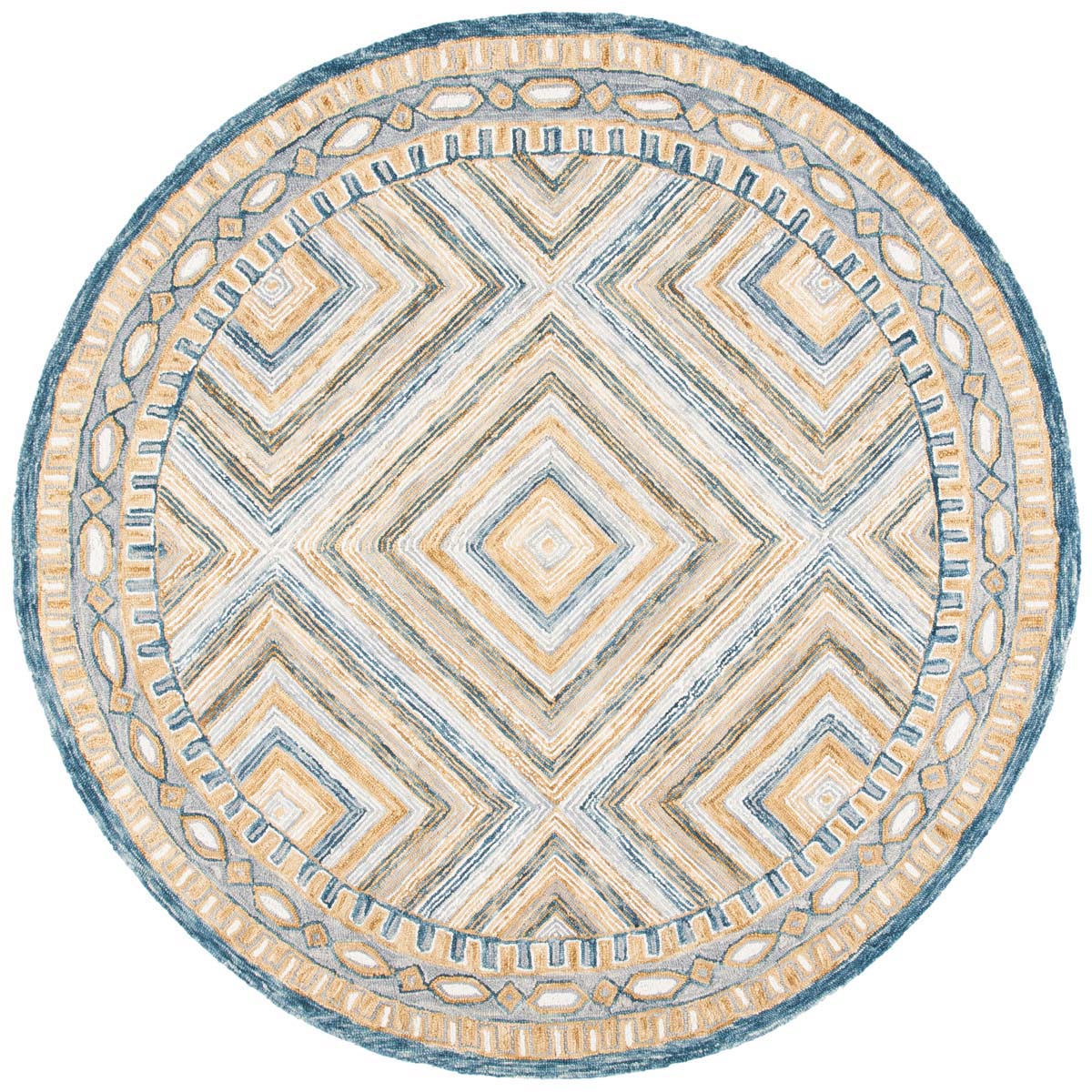 Safavieh Aspen 809 Rug, APN809 - Navy / Gold