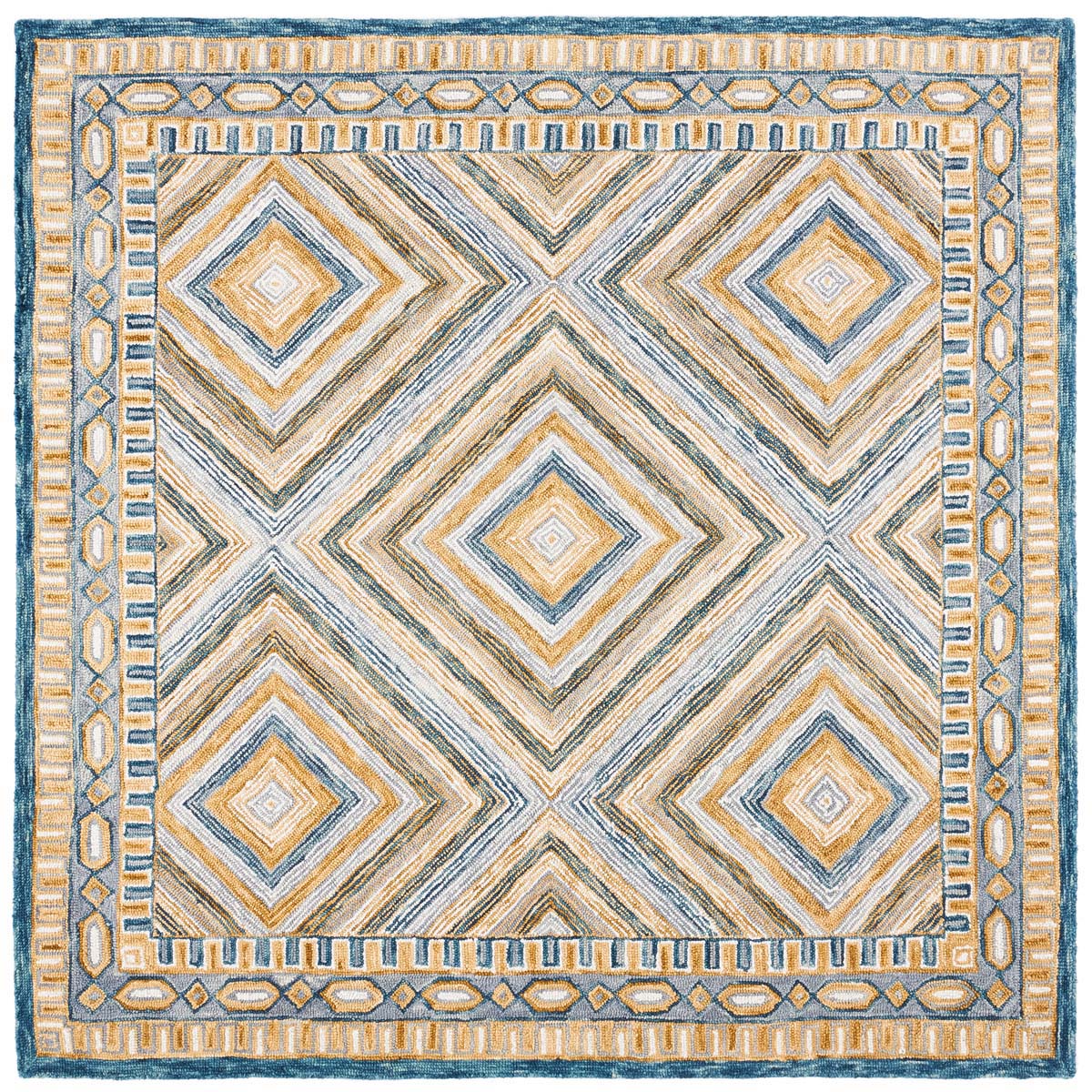 Safavieh Aspen 809 Rug, APN809 - Navy / Gold