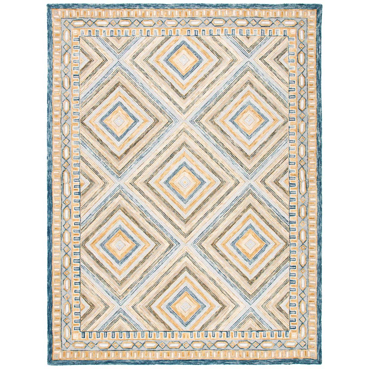 Safavieh Aspen 809 Rug, APN809 - Navy / Gold