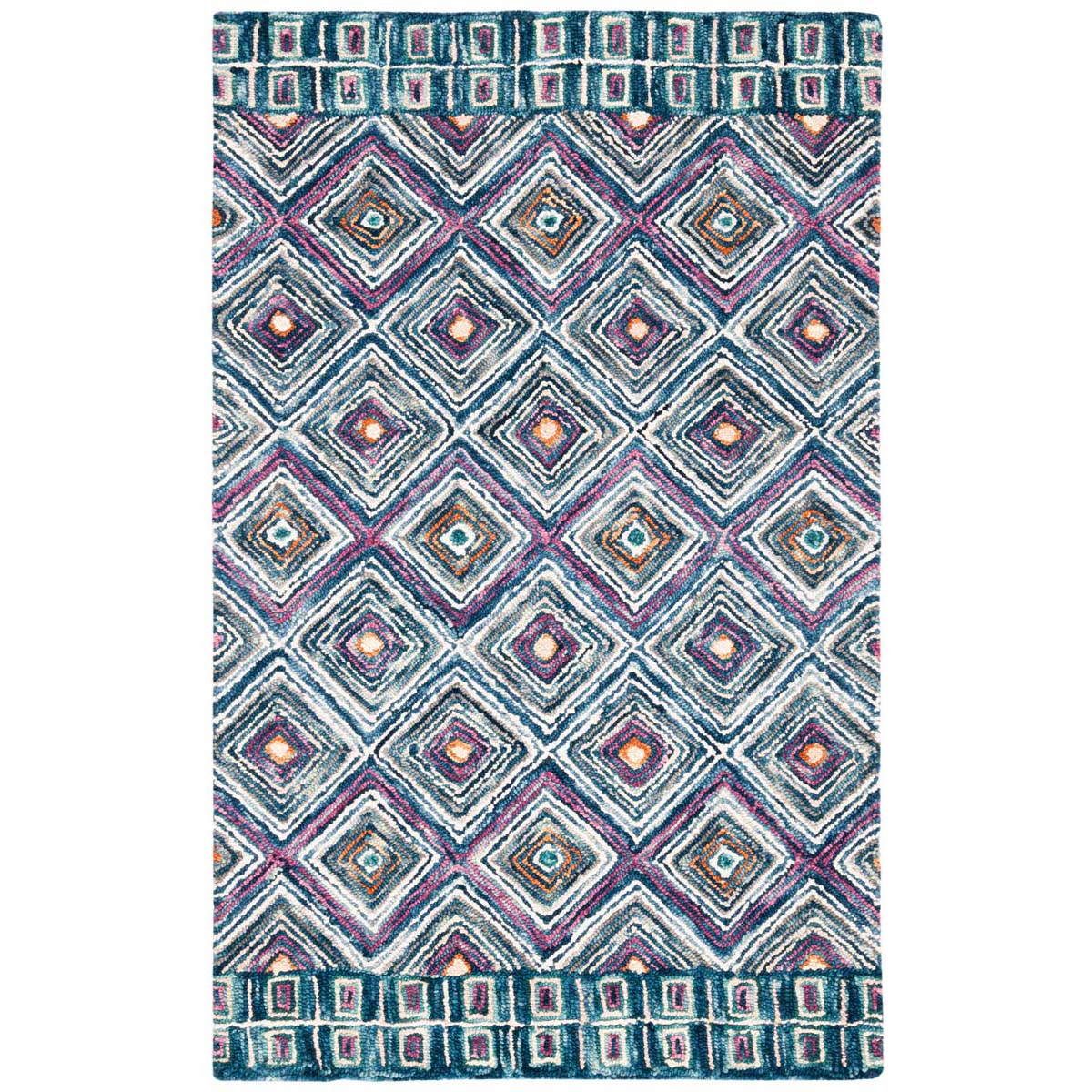 Safavieh Aspen 812 Rug, APN812 - Blue / Red