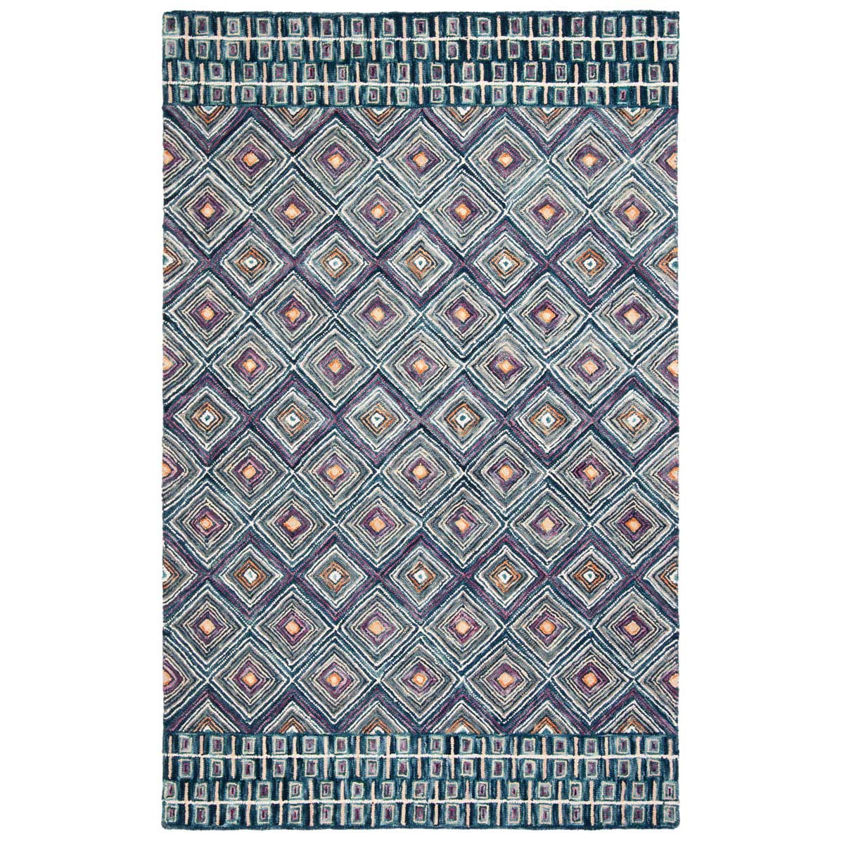 Safavieh Aspen 812 Rug, APN812 - Blue / Red