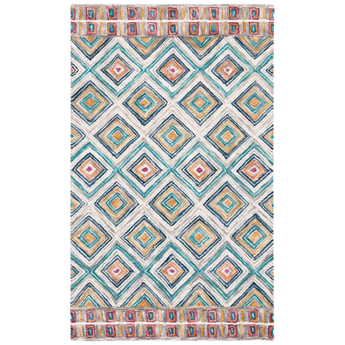 Safavieh Aspen 812 Rug, APN812 - Green / Red