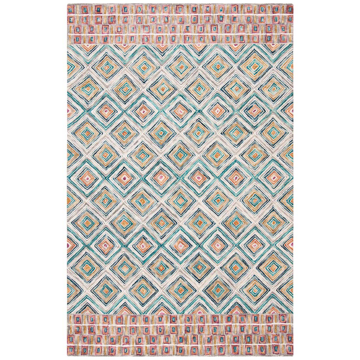 Safavieh Aspen 812 Rug, APN812 - Green / Red