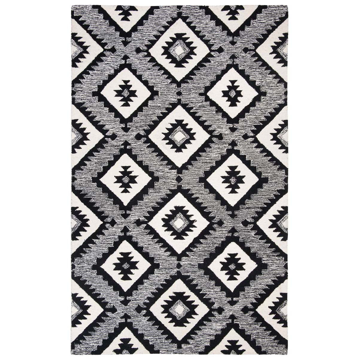 Safavieh Aspen 813 Rug, APN813 - Charcoal / Black