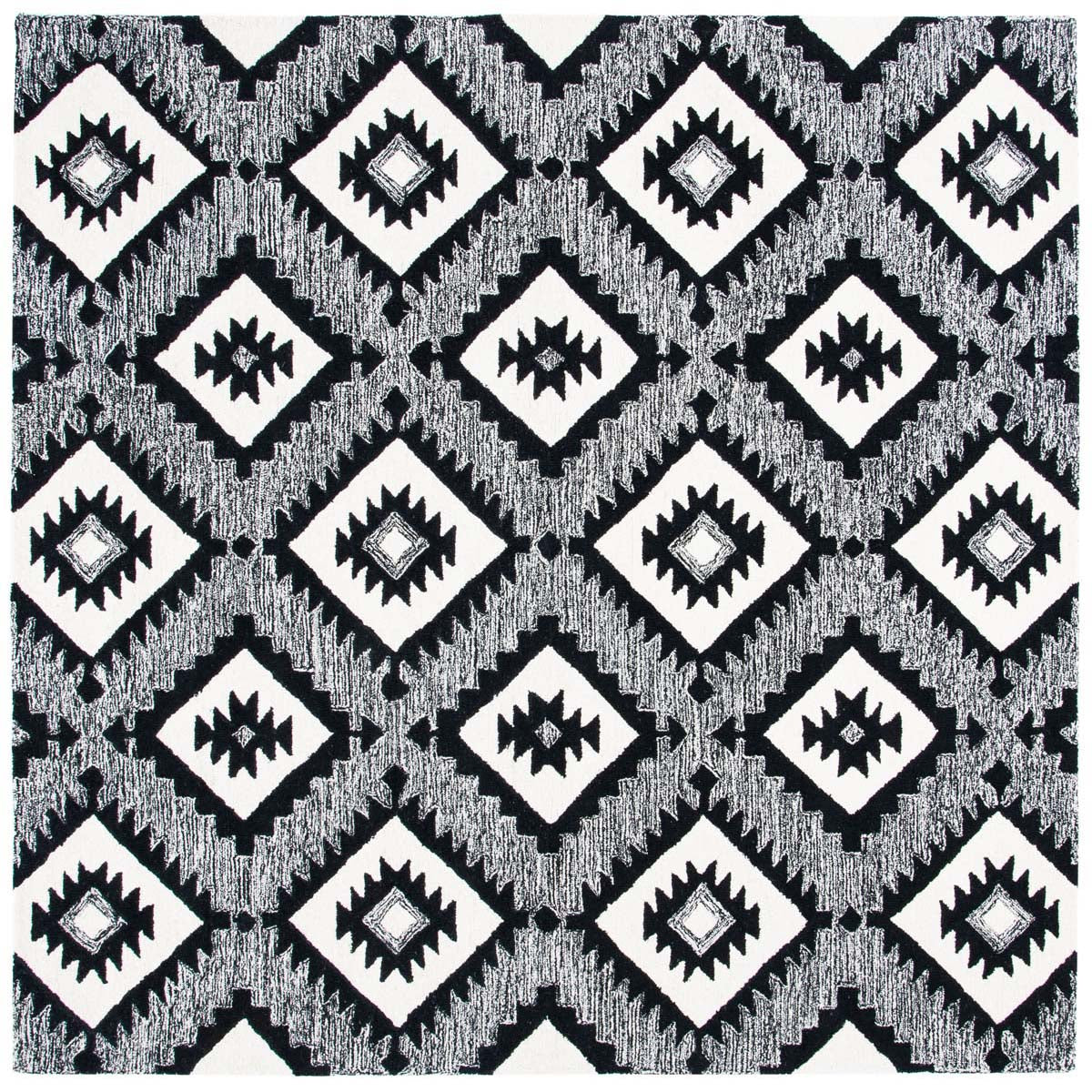 Safavieh Aspen 813 Rug, APN813 - Charcoal / Black