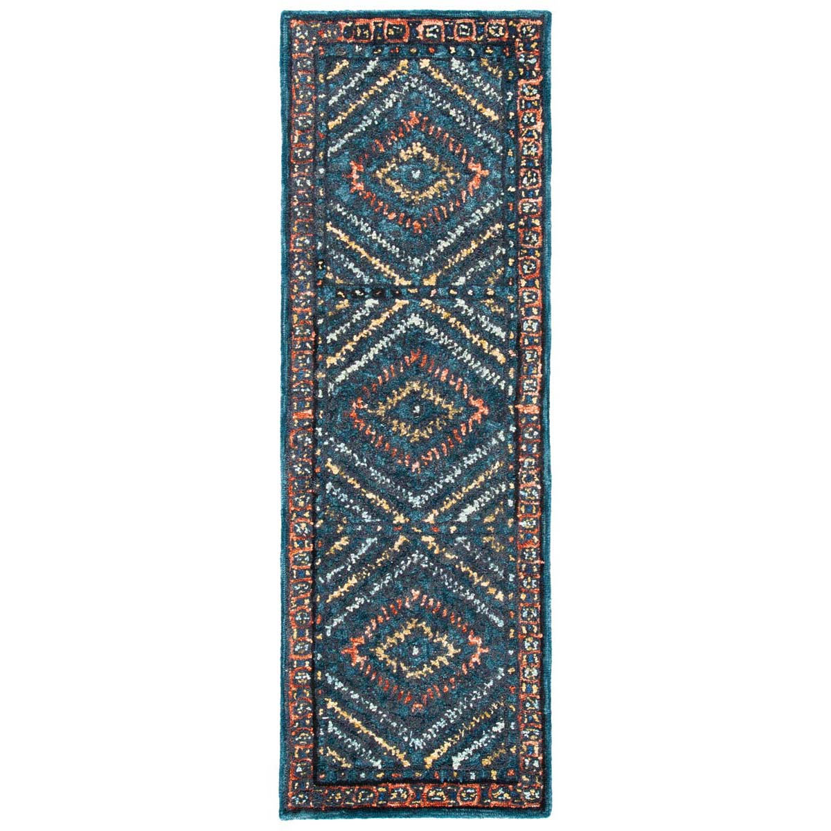 Safavieh Aspen 815 Rug, APN815 - Rust / Green