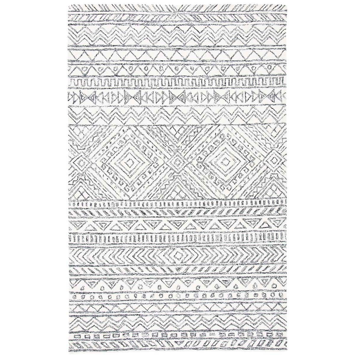 Safavieh Aspen 821 Rug, APN821 - Ivory / Black