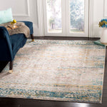 Safavieh Aria 156 Rug, ARA156 - Cream / Blue