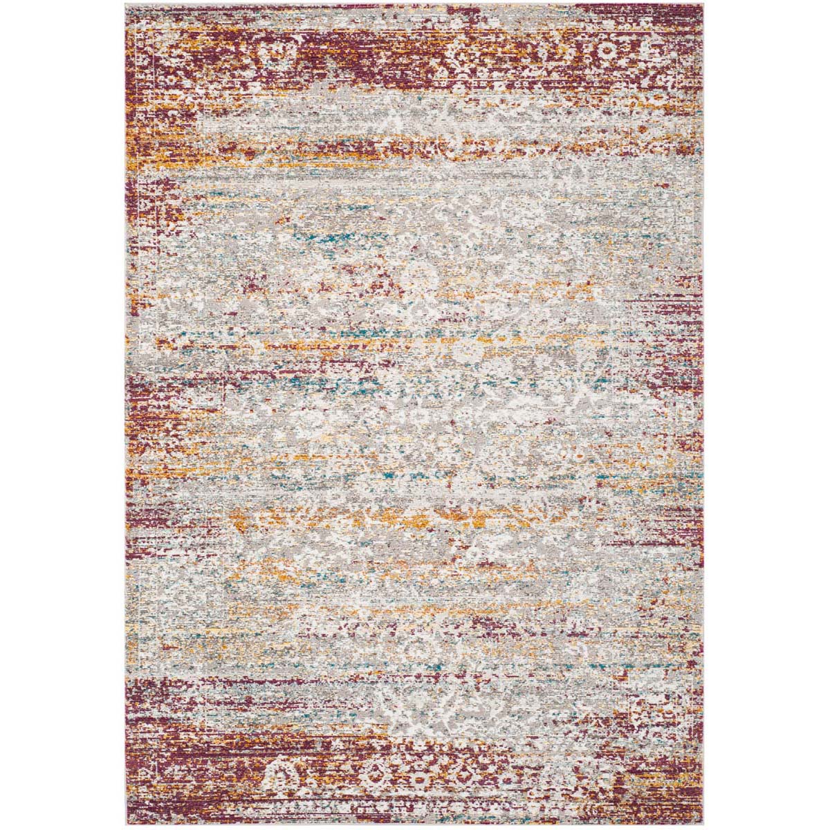 Safavieh Aria 156 Rug, ARA156 - Red / Creme