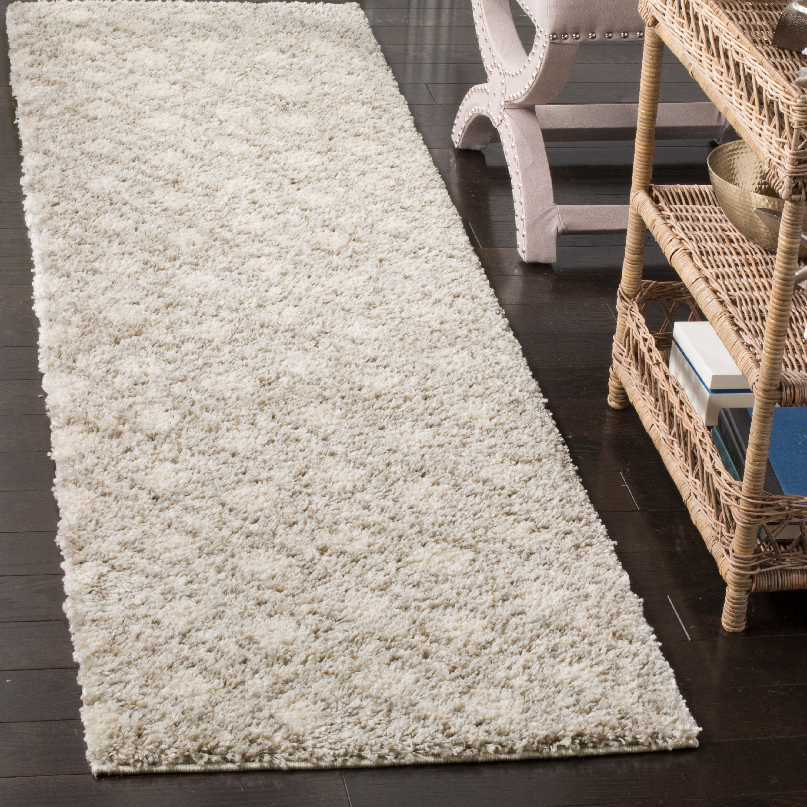 Safavieh Arizona Shag 740 Rug, ASG740 - IVORY / BEIGE