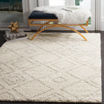 Safavieh Arizona Shag 744 Rug, ASG744 - Ivory / Beige