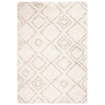 Safavieh Arizona Shag 744 Rug, ASG744 - Ivory / Beige