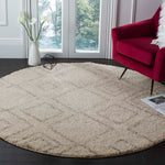 Safavieh Arizona Shag 744 Rug, ASG744 - Ivory / Beige