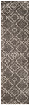 Safavieh Arizona Shag 744 Rug, ASG744 - Brown / Ivory